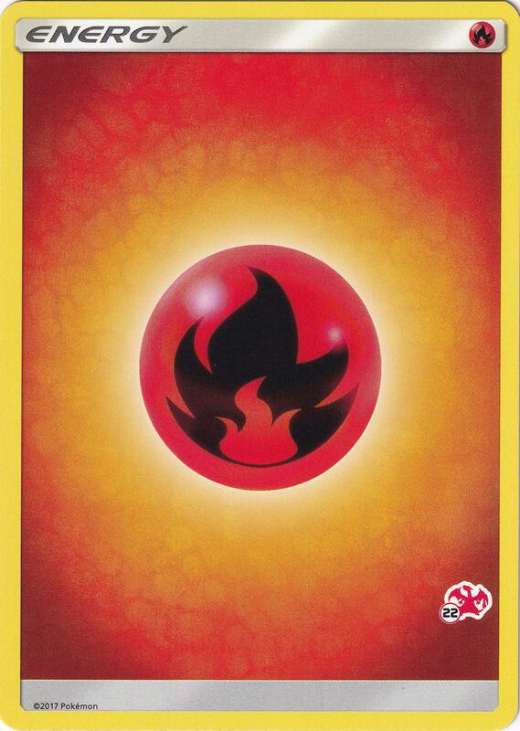 Karta Pokemon Fire Energy (#22 Charizard Stamped) - Battle Academy