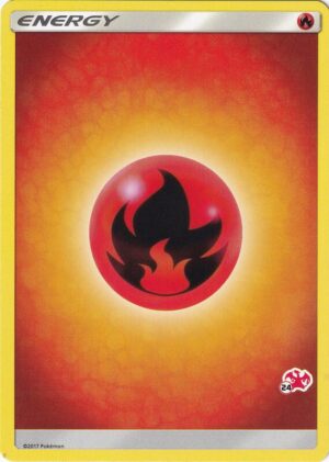 Karta Pokemon Fire Energy (#24 Charizard Stamped) - Battle Academy