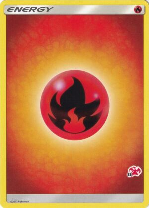 Karta Pokemon Fire Energy (#32 Charizard Stamped) - Battle Academy