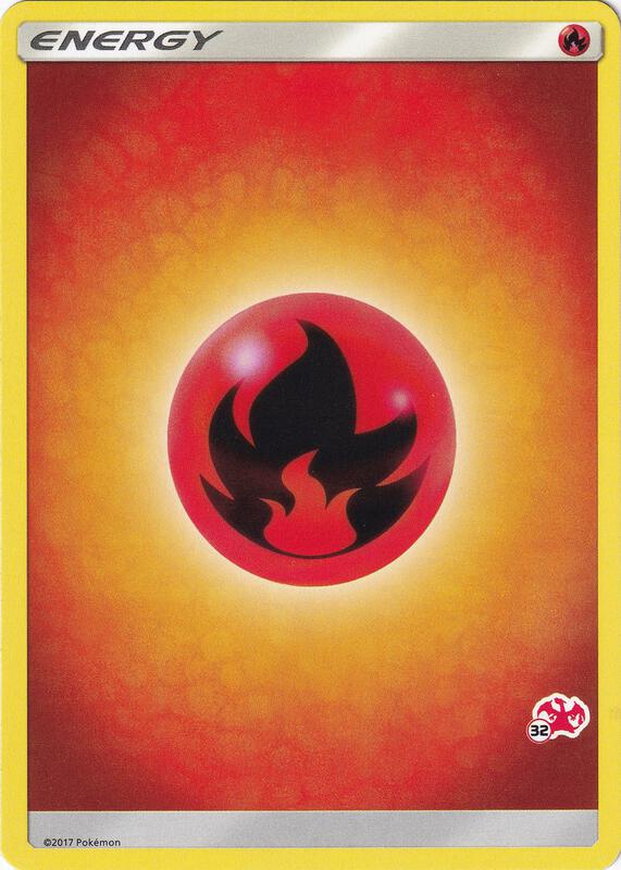 Karta Pokemon Fire Energy (#32 Charizard Stamped) - Battle Academy