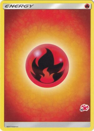 Karta Pokemon Fire Energy (#35 Charizard Stamped) - Battle Academy