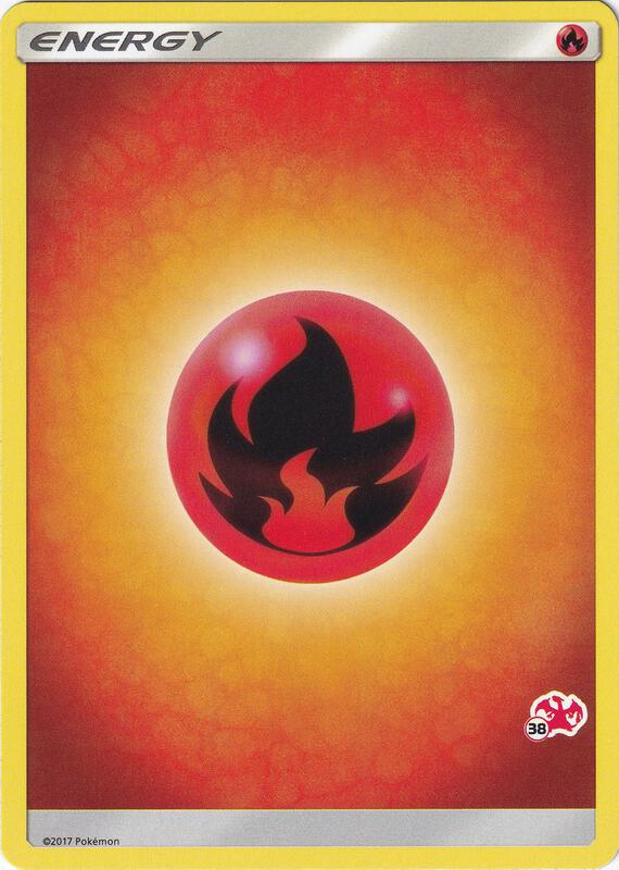 Karta Pokemon Fire Energy (#38 Charizard Stamped) - Battle Academy