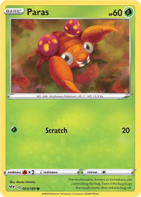 Paras 003/189 - Darkness Ablaze