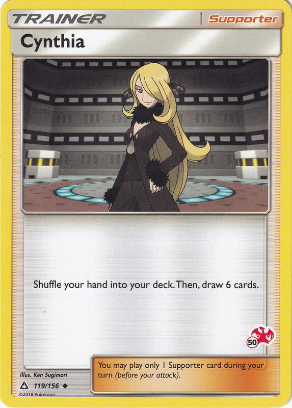 Karta Pokemon Cynthia 119/156 (#50 Charizard Stamped) - Battle Academy