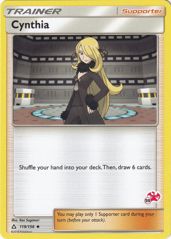 Karta Pokemon Cynthia 119/156 (#59 Charizard Stamped) - Battle Academy