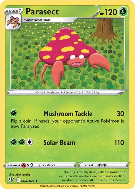 Parasect 004/189 - Darkness Ablaze