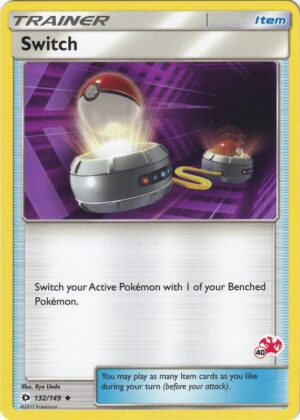 Karta Pokemon Switch 132/149 (#40 Charizard Stamped) - Battle Academy