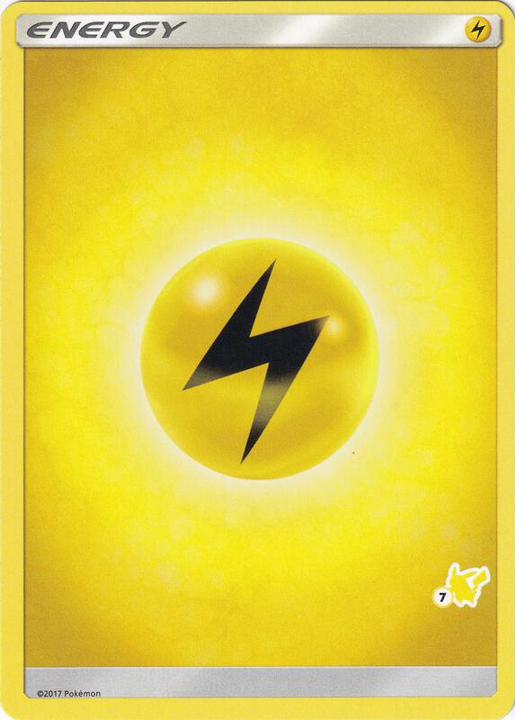 Karta Pokemon Lightning Energy (#7 Pikachu Stamped) - Battle Academy