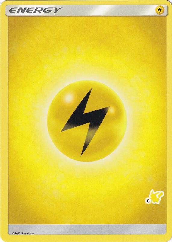 Karta Pokemon Lightning Energy (#8 Pikachu Stamped) - Battle Academy