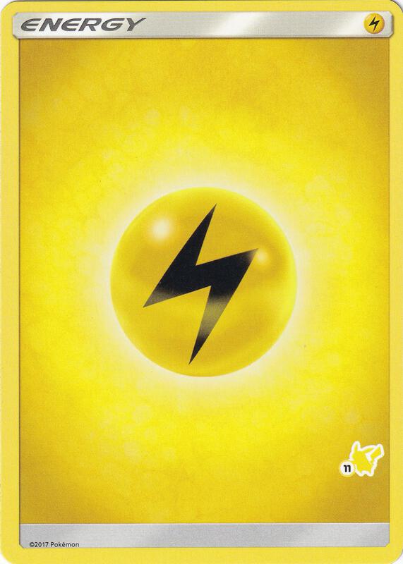 Karta Pokemon Lightning Energy (#11 Pikachu Stamped) - Battle Academy