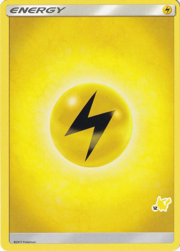 Karta Pokemon Lightning Energy (#12 Pikachu Stamped) - Battle Academy
