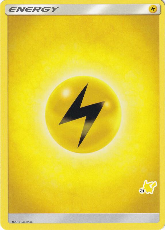 Karta Pokemon Lightning Energy (#21 Pikachu Stamped) - Battle Academy