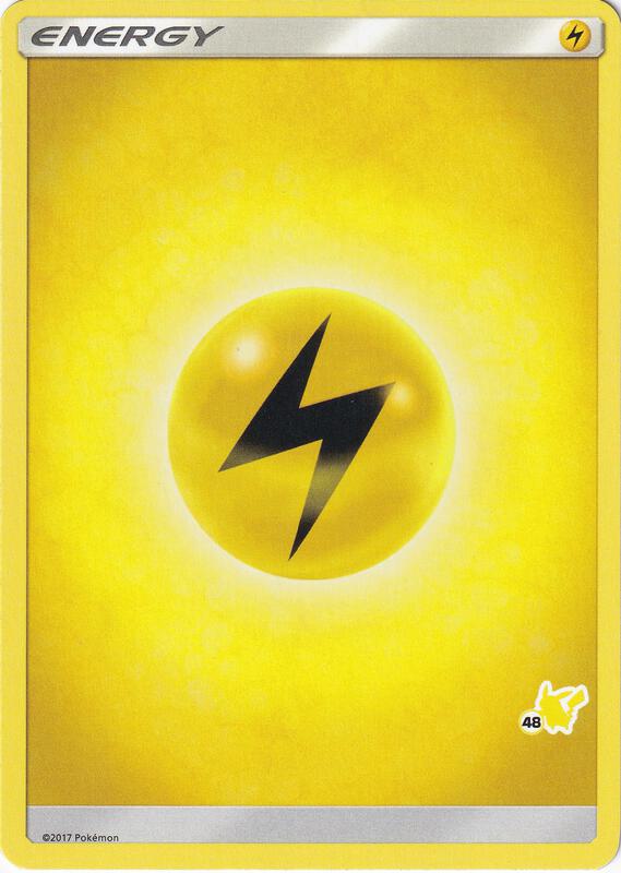 Karta Pokemon Lightning Energy (#48 Pikachu Stamped) - Battle Academy