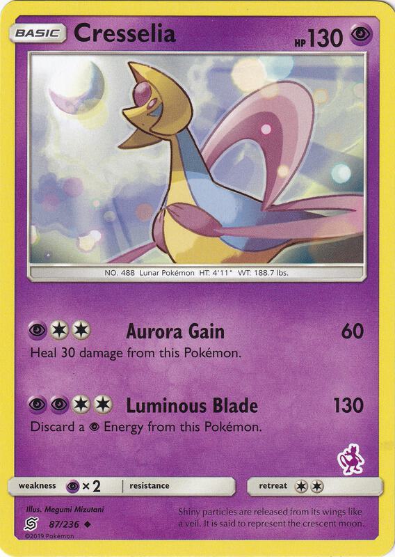 Karta Pokemon Cresselia 87/236 (Mewtwo Stamped) - Battle Academy