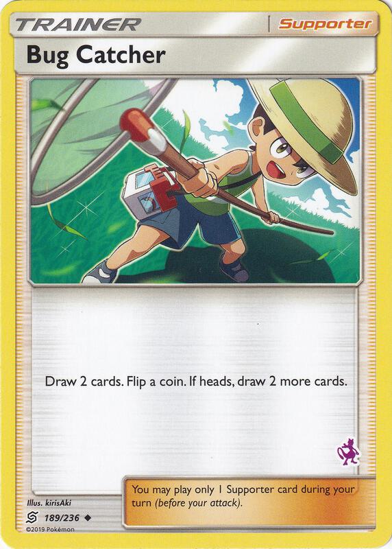 Karta Pokemon Bug Catcher 189/236 (Mewtwo Stamped) - Battle Academy