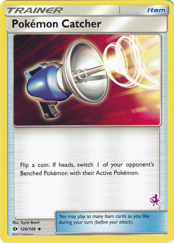 Karta Pokemon Pokemon Catcher 126/149 (Mewtwo Stamped) - Battle Academy