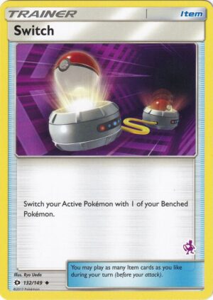 Karta Pokemon Switch 132/149 (Mewtwo Stamped) - Battle Academy