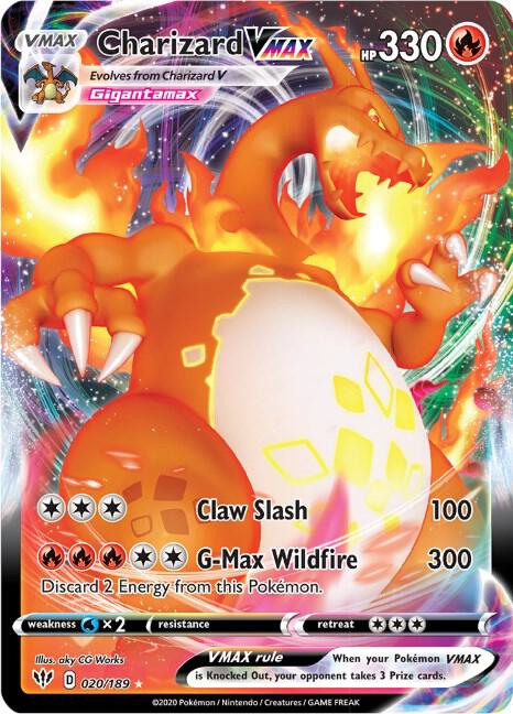 Charizard VMAX 020/189 - Darkness Ablaze