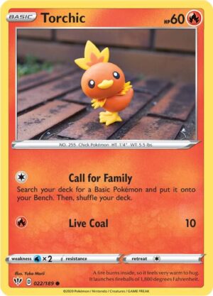 Torchic 022/189 - Darkness Ablaze