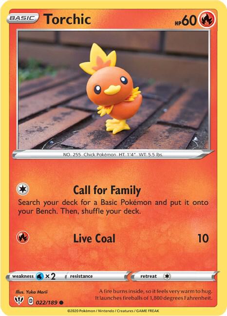 Torchic 022/189 - Darkness Ablaze