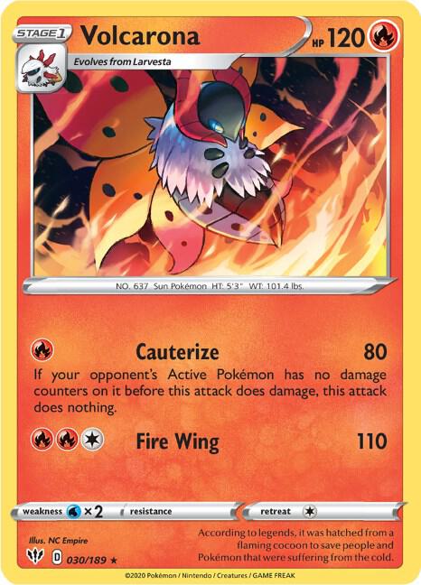 Volcarona 030/189 - Darkness Ablaze
