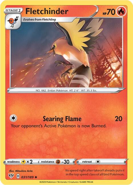 Fletchinder 031/189 - Darkness Ablaze