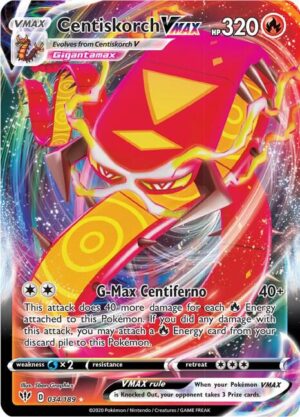 Centiskorch VMAX 034/189 - Darkness Ablaze