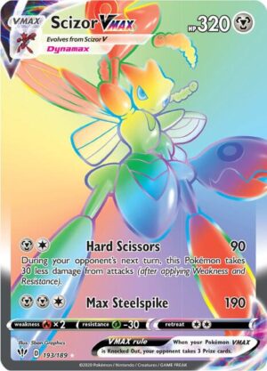 Scizor VMAX 193/189 - Darkness Ablaze