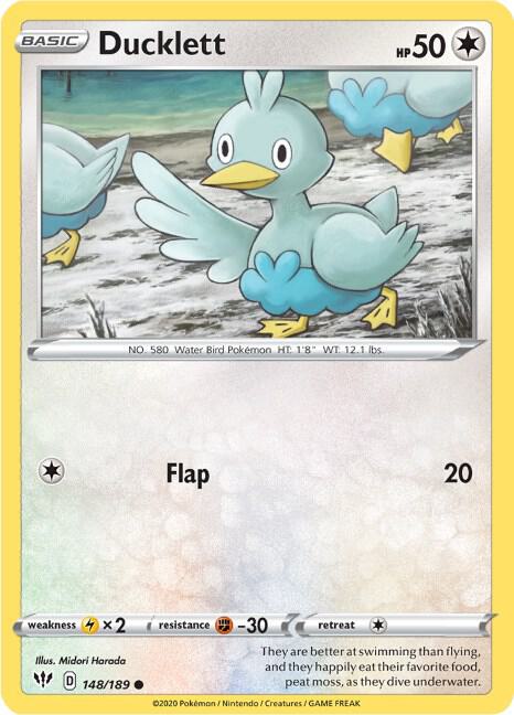 Ducklett 148/189 - Darkness Ablaze