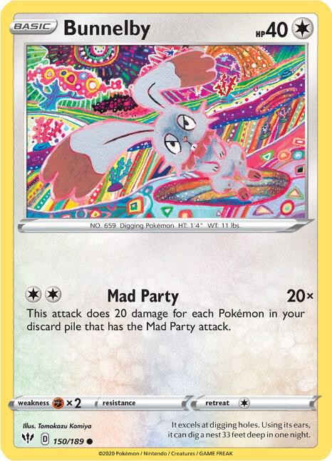 Bunnelby 150/189 - Darkness Ablaze