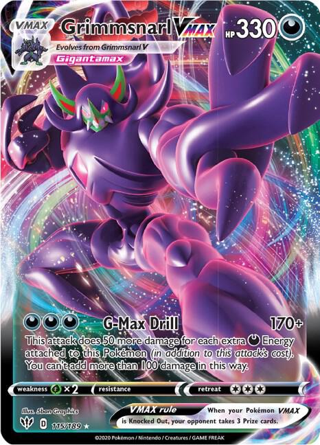 Grimmsnarl VMAX 115/189 - Darkness Ablaze