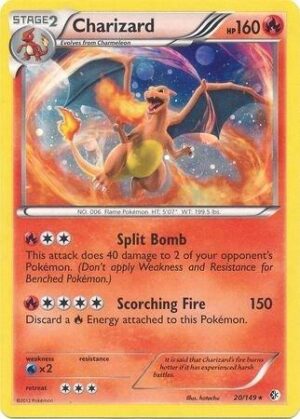 Charizard 20/149 (Cosmos Holo) - Blister Exclusives