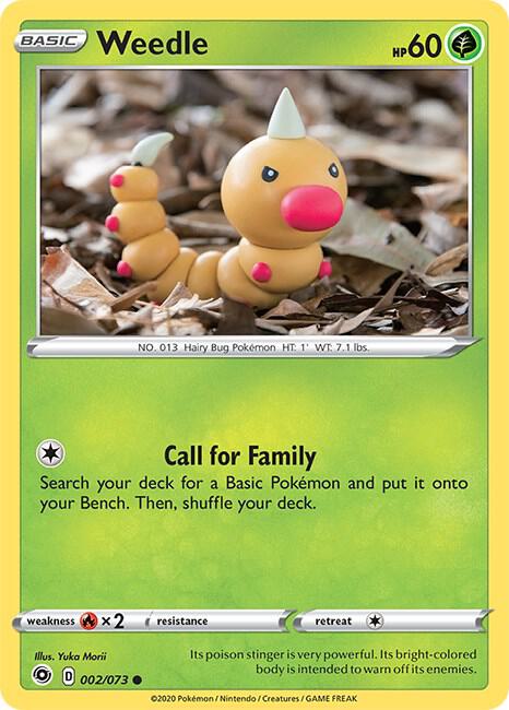 Weedle 02/73 - Team Up
