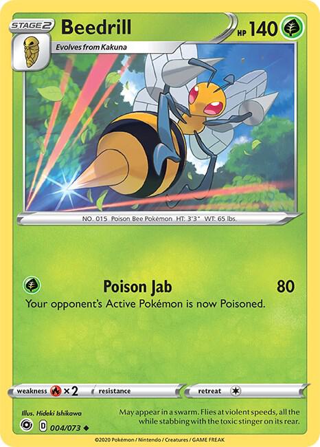 Beedrill 04/73 - Champion's Path
