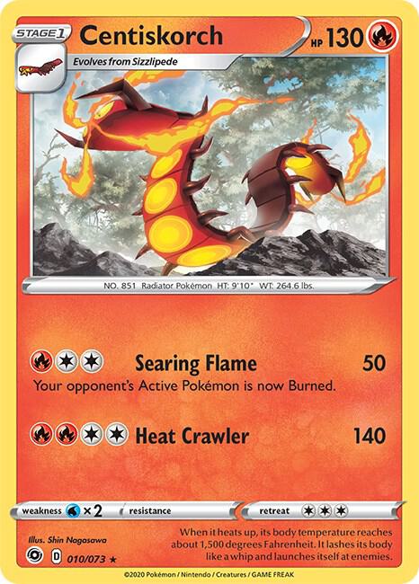 Centiskorch 10/73 - Champion's Path