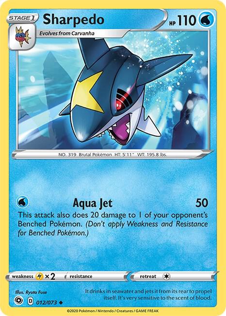 Sharpedo 12/73 - Champion's Path