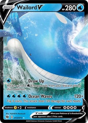 Wailord V 13/73 - Champion's Path