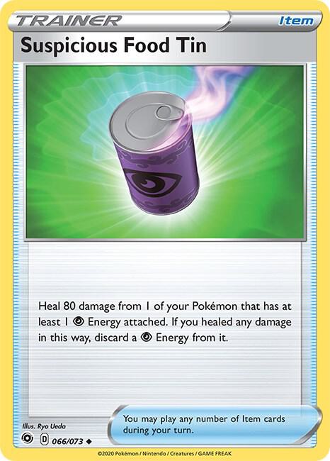 Suspicious Food Tin 66/73 - Champion's Path