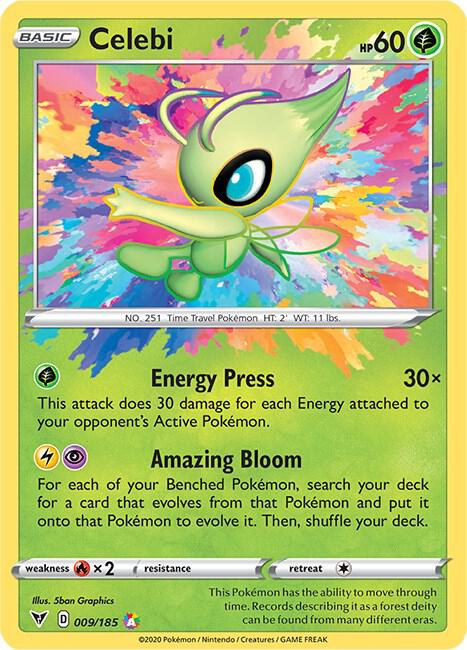Celebi 009/185 - Vivid Voltage