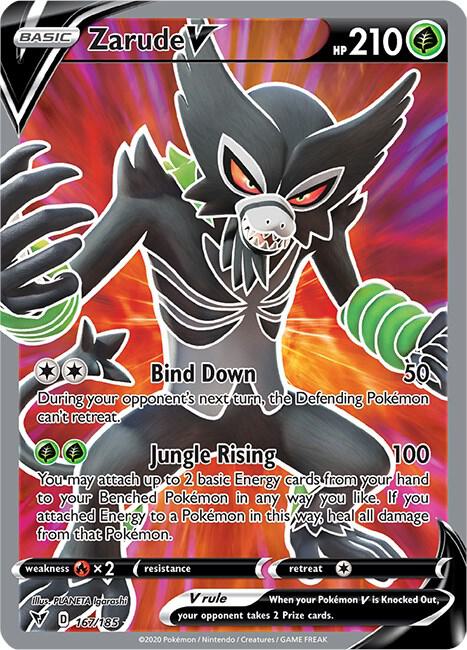 Zarude V 167/185 - Vivid Voltage