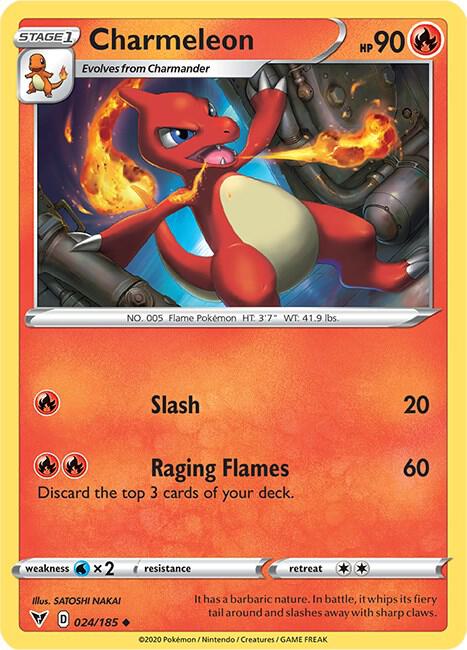Charmeleon 024/185 - Vivid Voltage