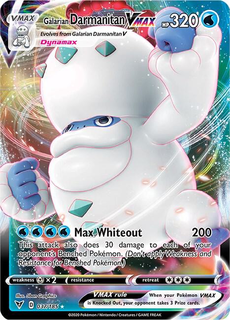 Galarian Darmanitan VMAX 037/185 - Vivid Voltage