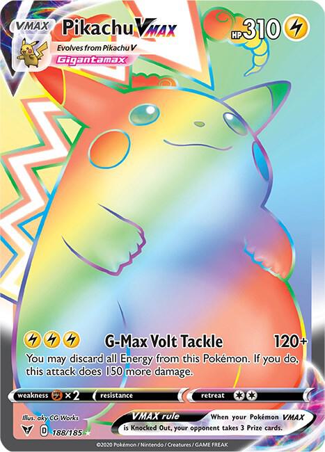 Pikachu VMAX 188/185 - Vivid Voltage