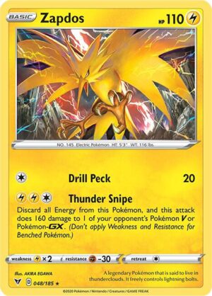 Zapdos 048/185 - Vivid Voltage
