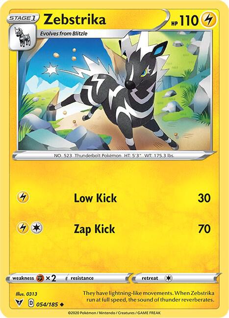 Zebstrika 054/185 - Vivid Voltage