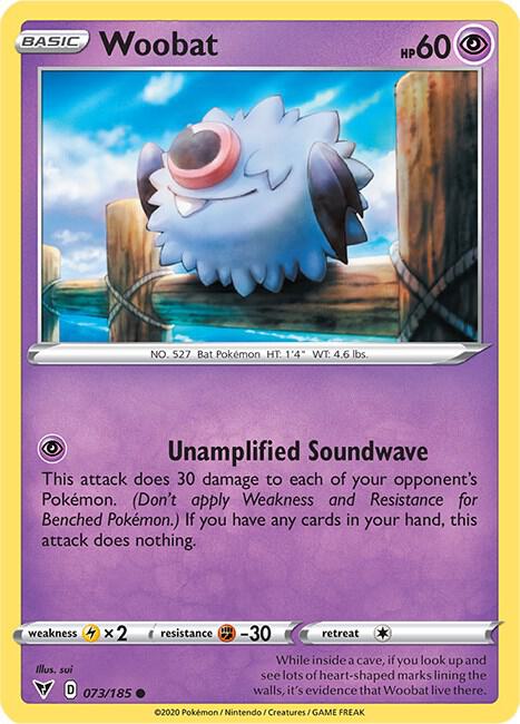 Woobat 073/185 - Vivid Voltage