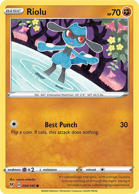 Riolu 090/185 - Vivid Voltage