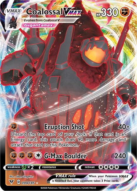 Coalossal VMAX 099/185 - Vivid Voltage