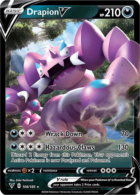 Drapion V 106/185 - Vivid Voltage