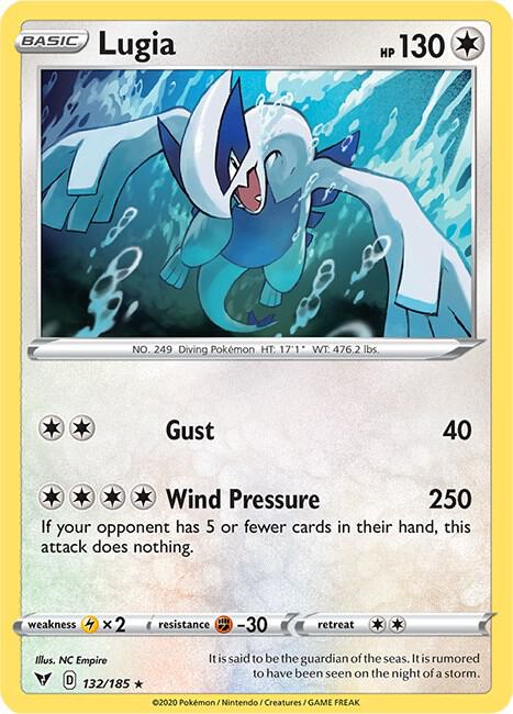 Lugia 132/185 - Vivid Voltage